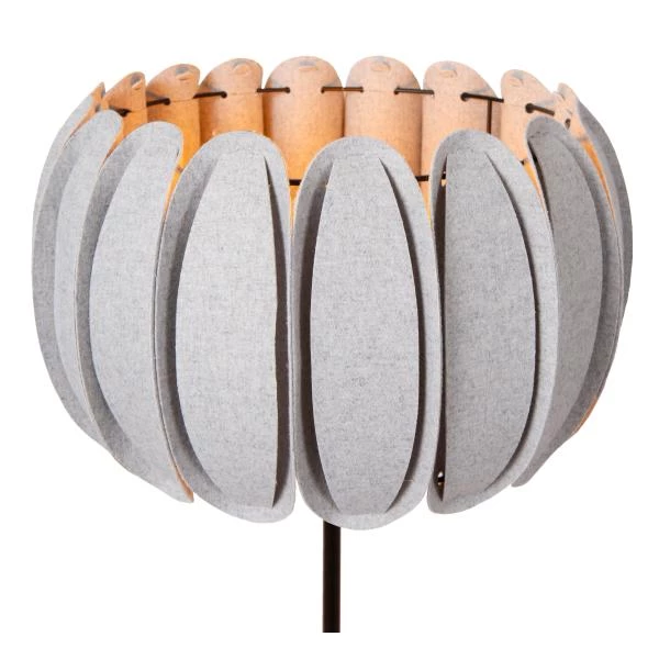 Lucide SPENCER - Lampadaire - Ø 40 cm - 1xE27 - Gris - détail 1